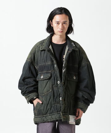 Maison MIHARAYASUHIRO/HUGE PUFFER DENIM JACKET