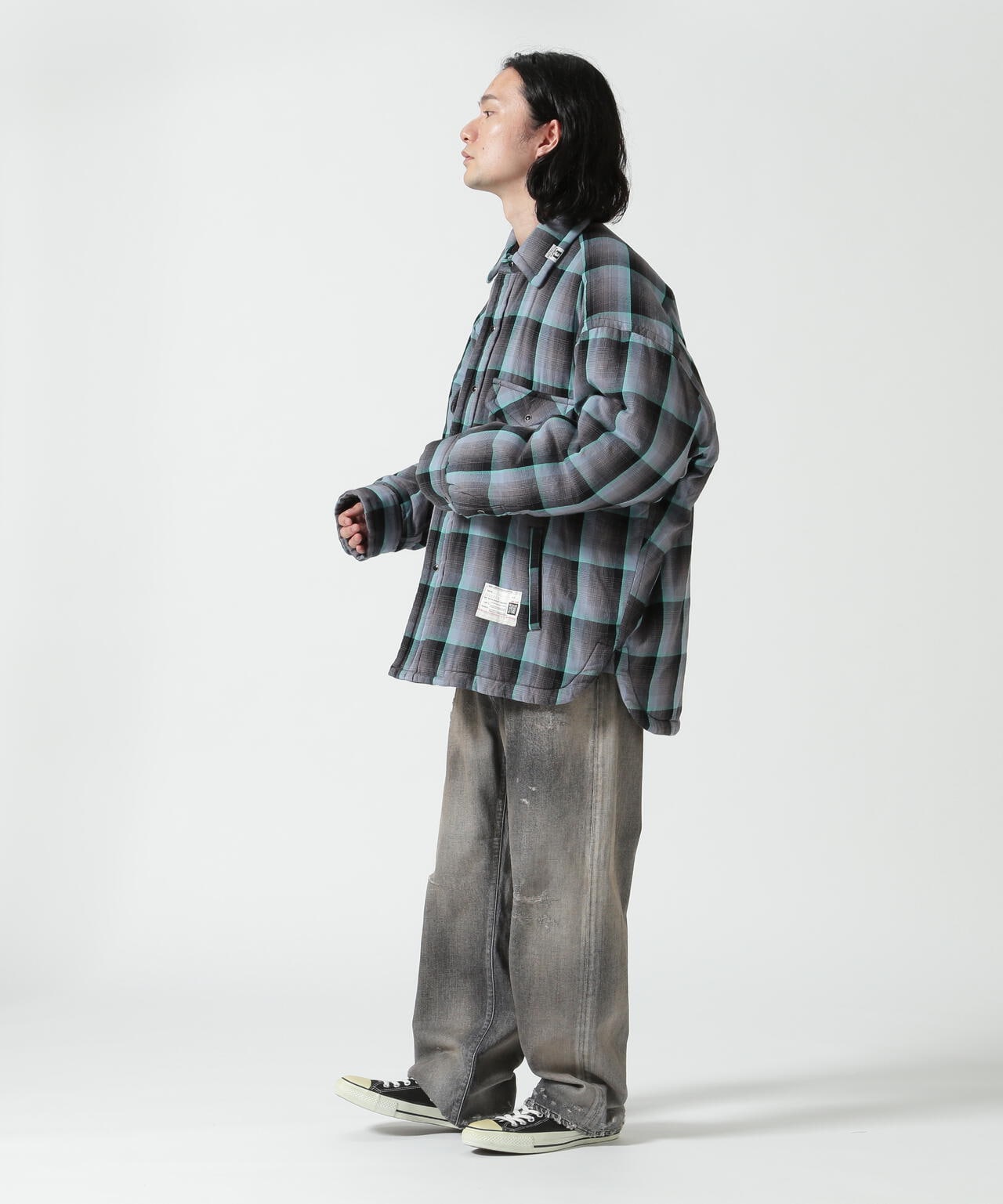 Maison MIHARAYASUHIRO/メゾンミハラヤスヒロ/CHECK PUFFER SHT