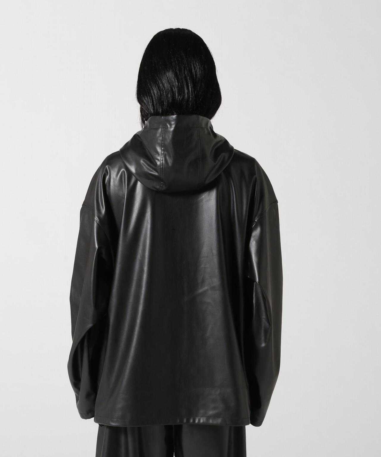 FR(13)NDS/フレンズ/FAKE LEATHER HOODIE