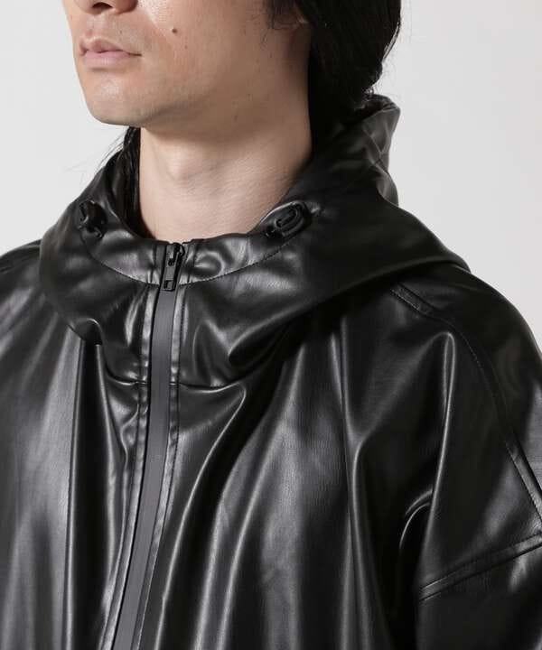 FR(13)NDS/フレンズ/FAKE LEATHER HOODIE