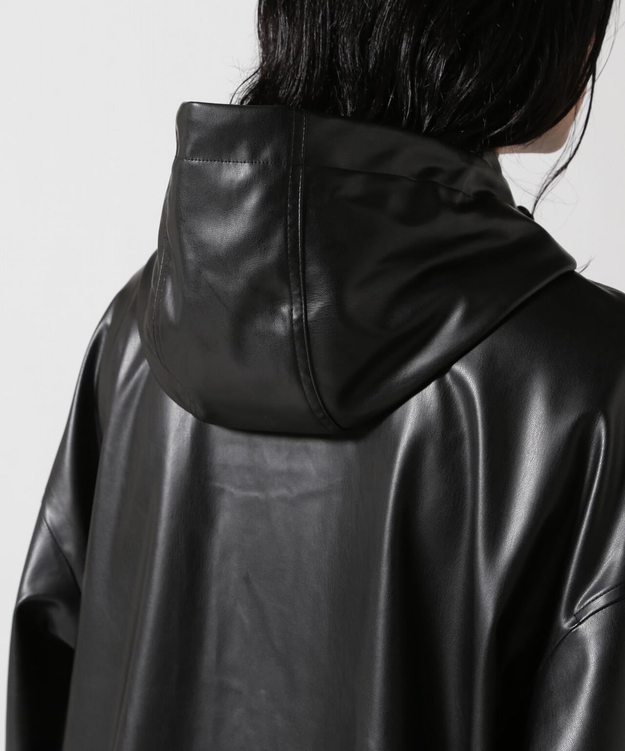 FR(13)NDS/フレンズ/FAKE LEATHER HOODIE