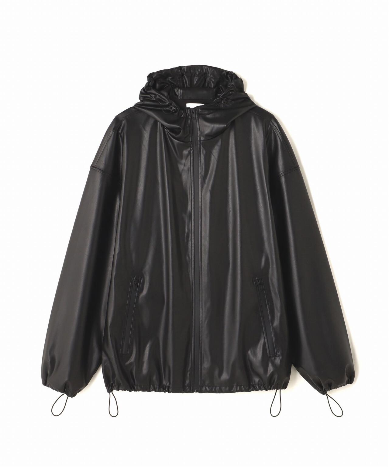 FR(13)NDS/フレンズ/FAKE LEATHER HOODIE