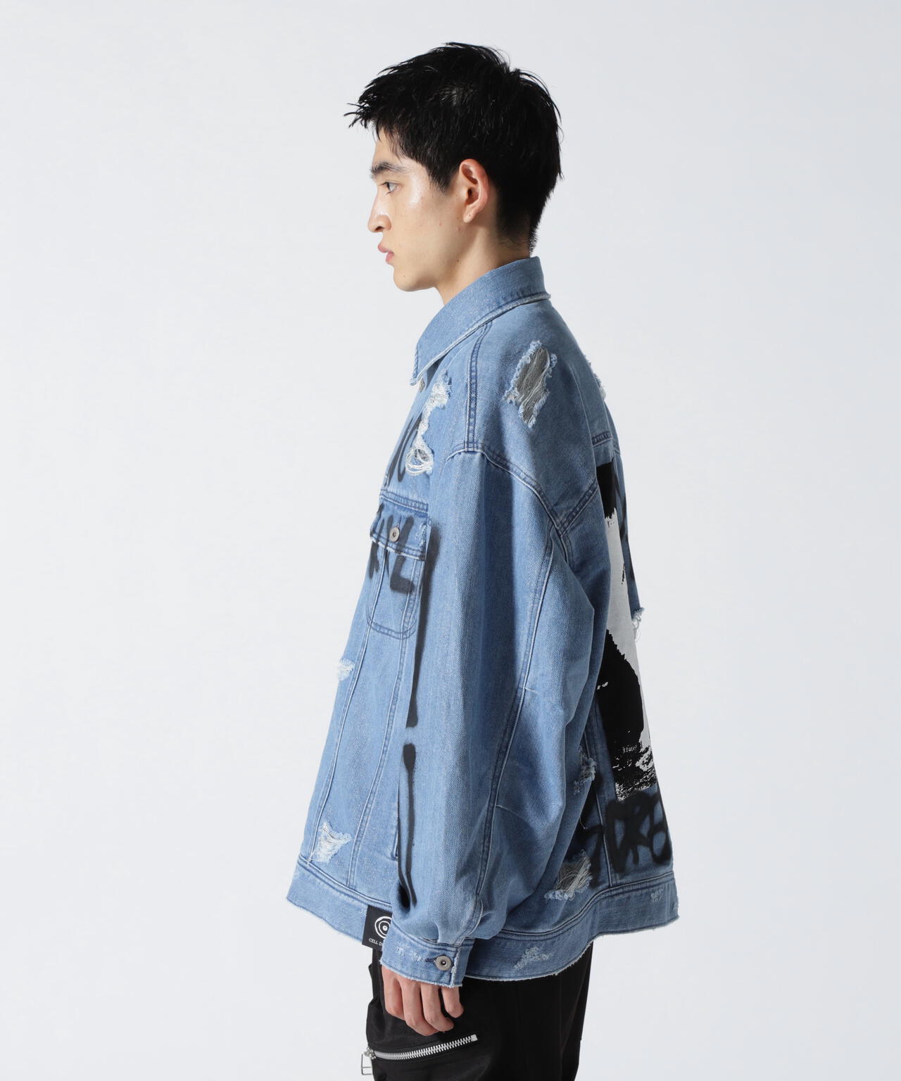 Guernika/Crash Denim Jacket (Cell Division)RF-DJ-2