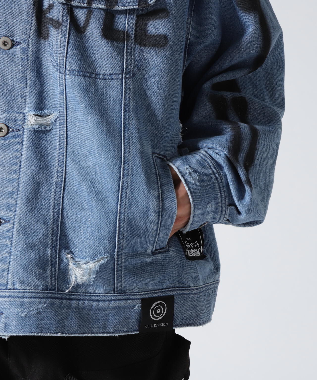 Guernika/Crash Denim Jacket (Cell Division)RF-DJ-2