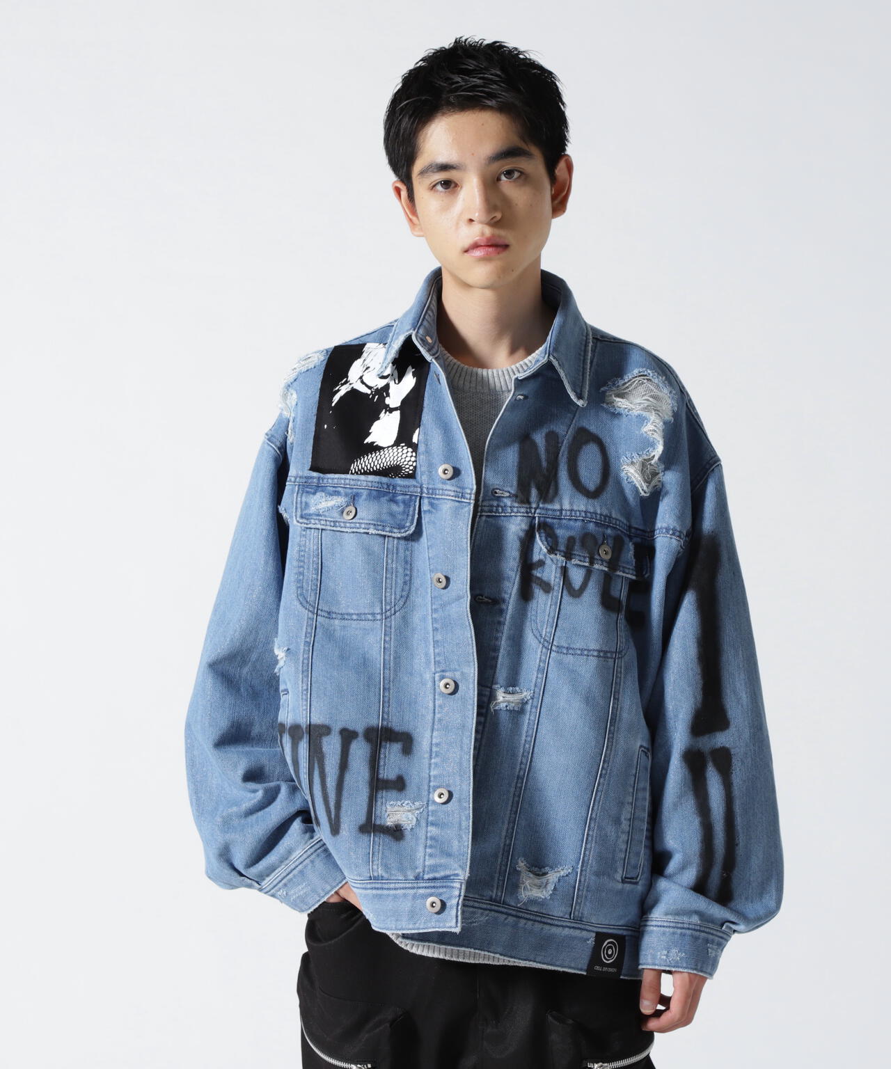 Guernika/Crash Denim Jacket (Cell Division)RF-DJ-2