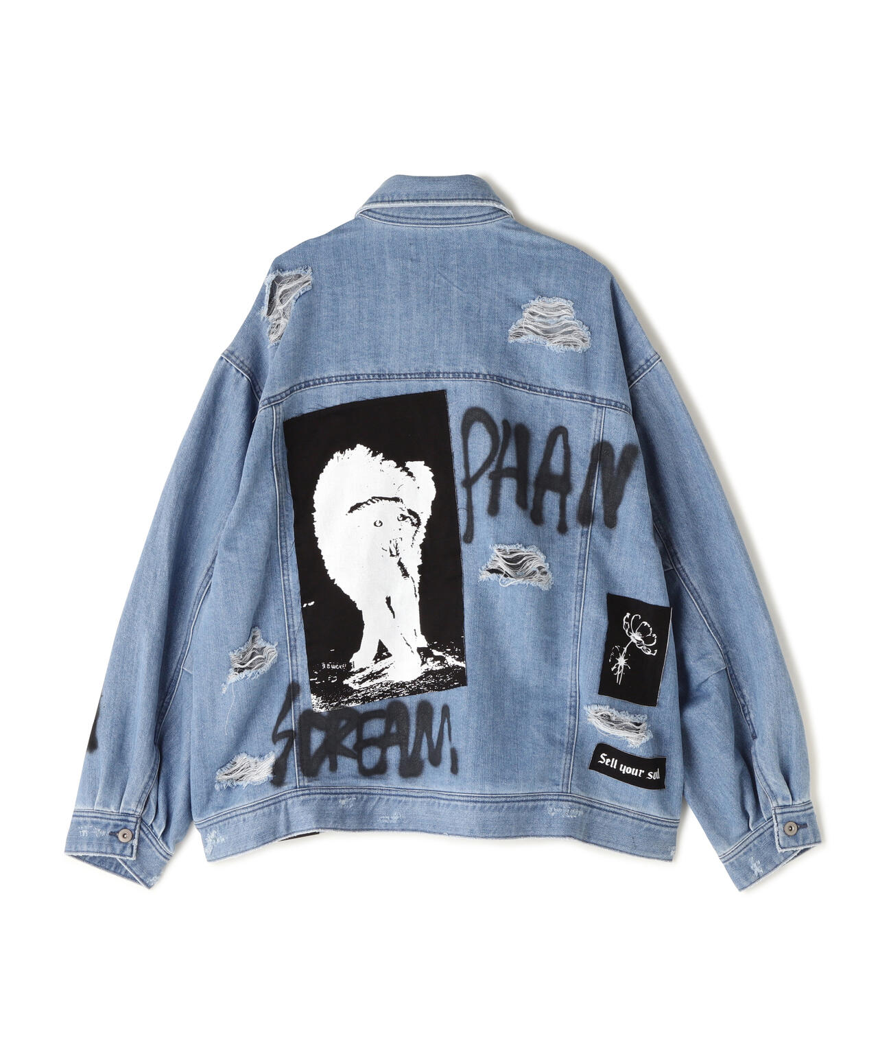 Guernika/Crash Denim Jacket (Cell Division)RF-DJ-2