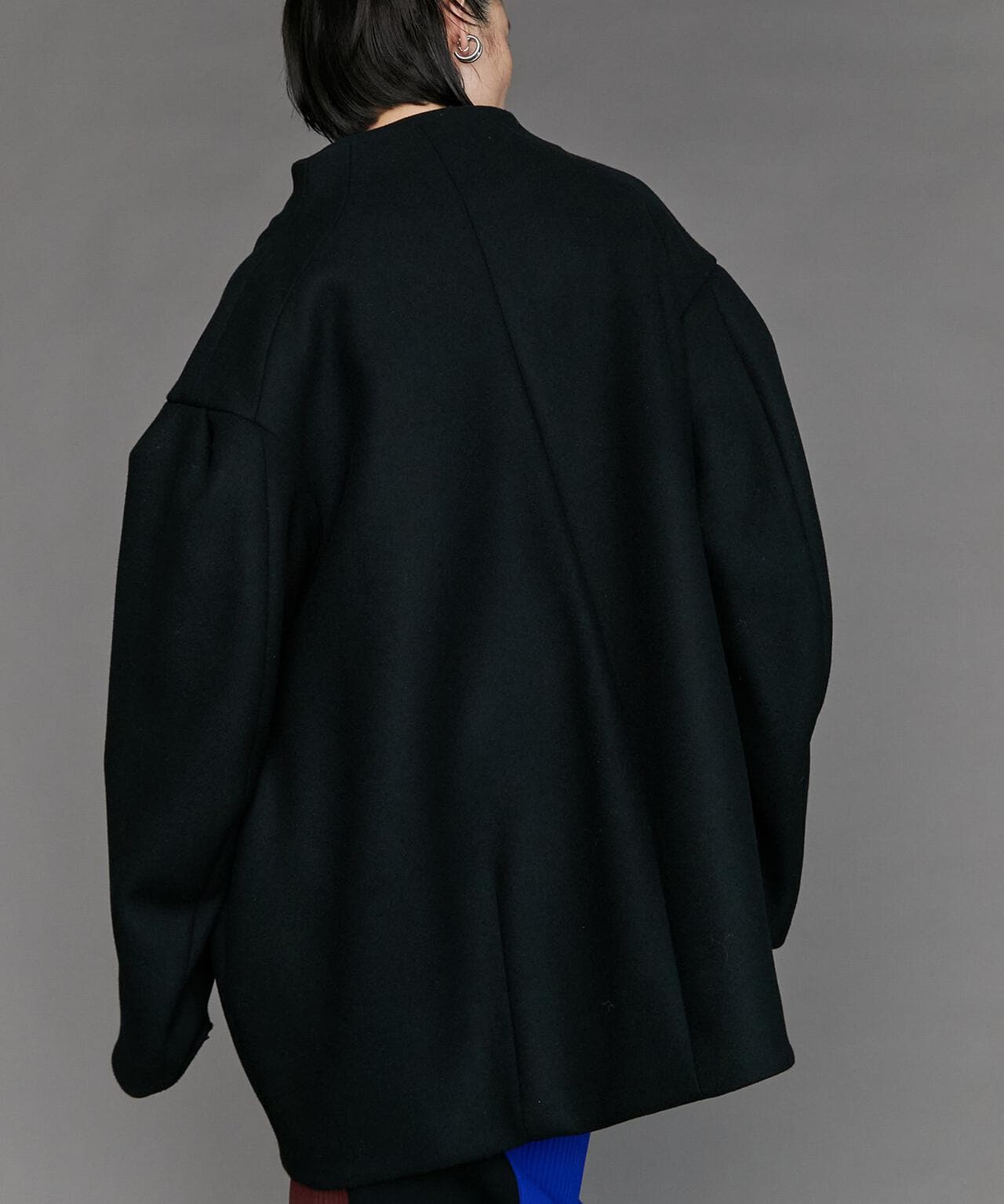 【先行予約 11月上旬-11月中旬入荷予定】UN3D./アンスリード/TUCK SHOULDER MIDDLE COAT