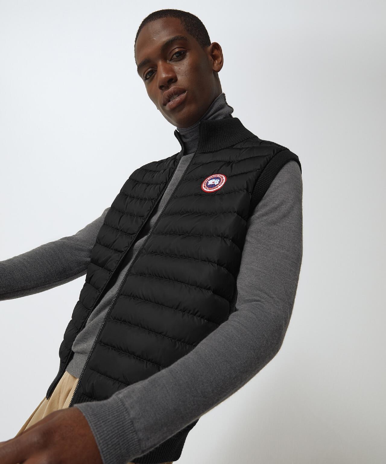 CANADA GOOSE/カナダグース//HyBridge Knit Vest/6829M