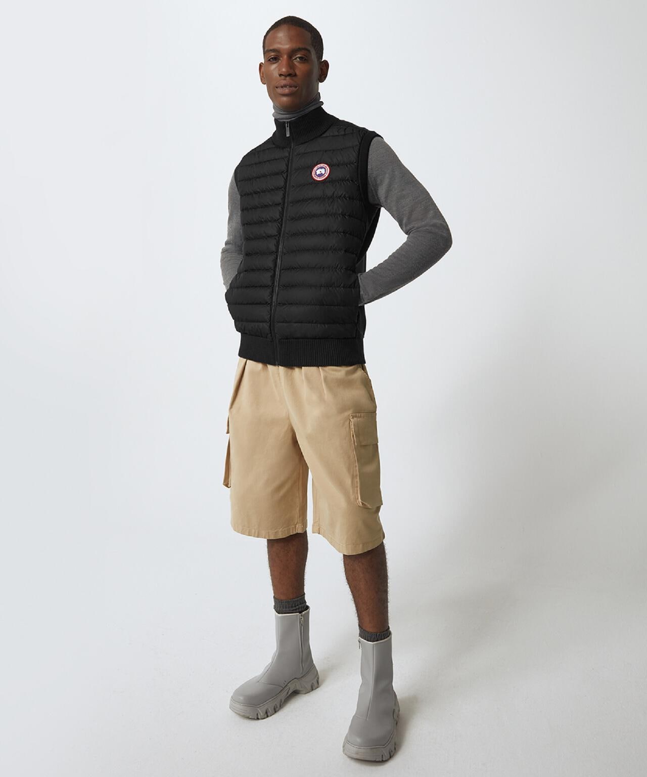 CANADA GOOSE/カナダグース//HyBridge Knit Vest/6829M