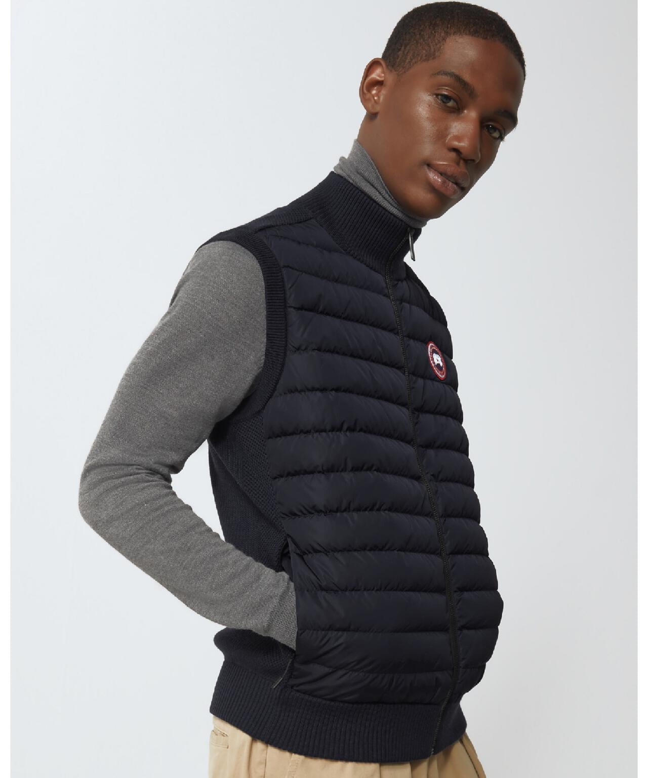 CANADA GOOSE/カナダグース//HyBridge Knit Vest/6829M