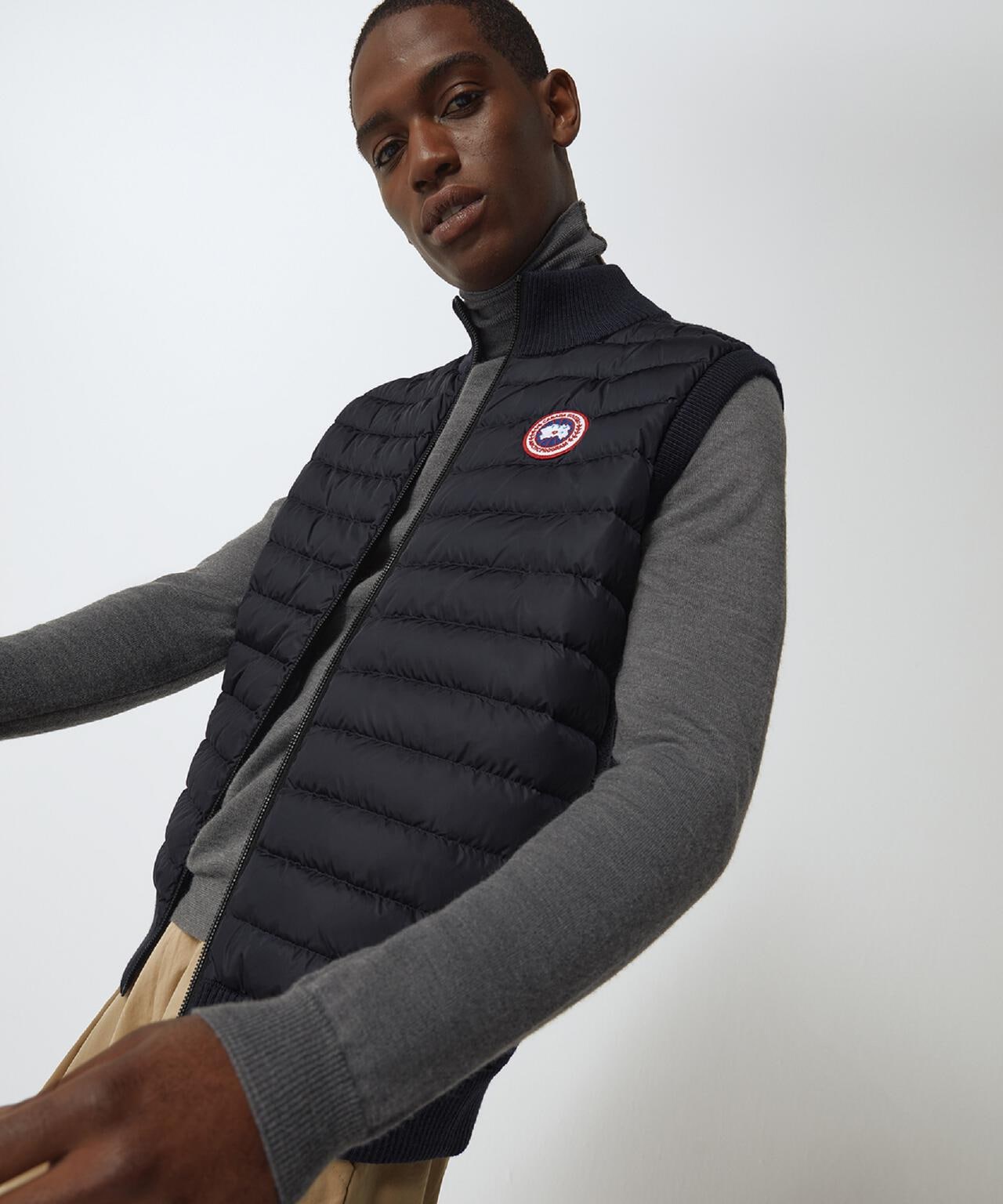 CANADA GOOSE/カナダグース//HyBridge Knit Vest/6829M