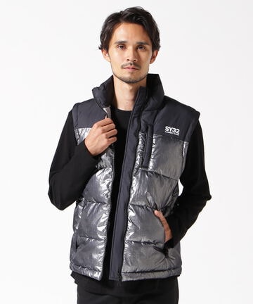 SY32 by SWEET YEARS/SHINY INSULATION VEST