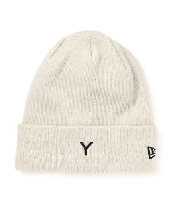 Ground Y×NEWERA/グラウンド ワイ×ニューエラ/CUFF KNIT GY LOGO