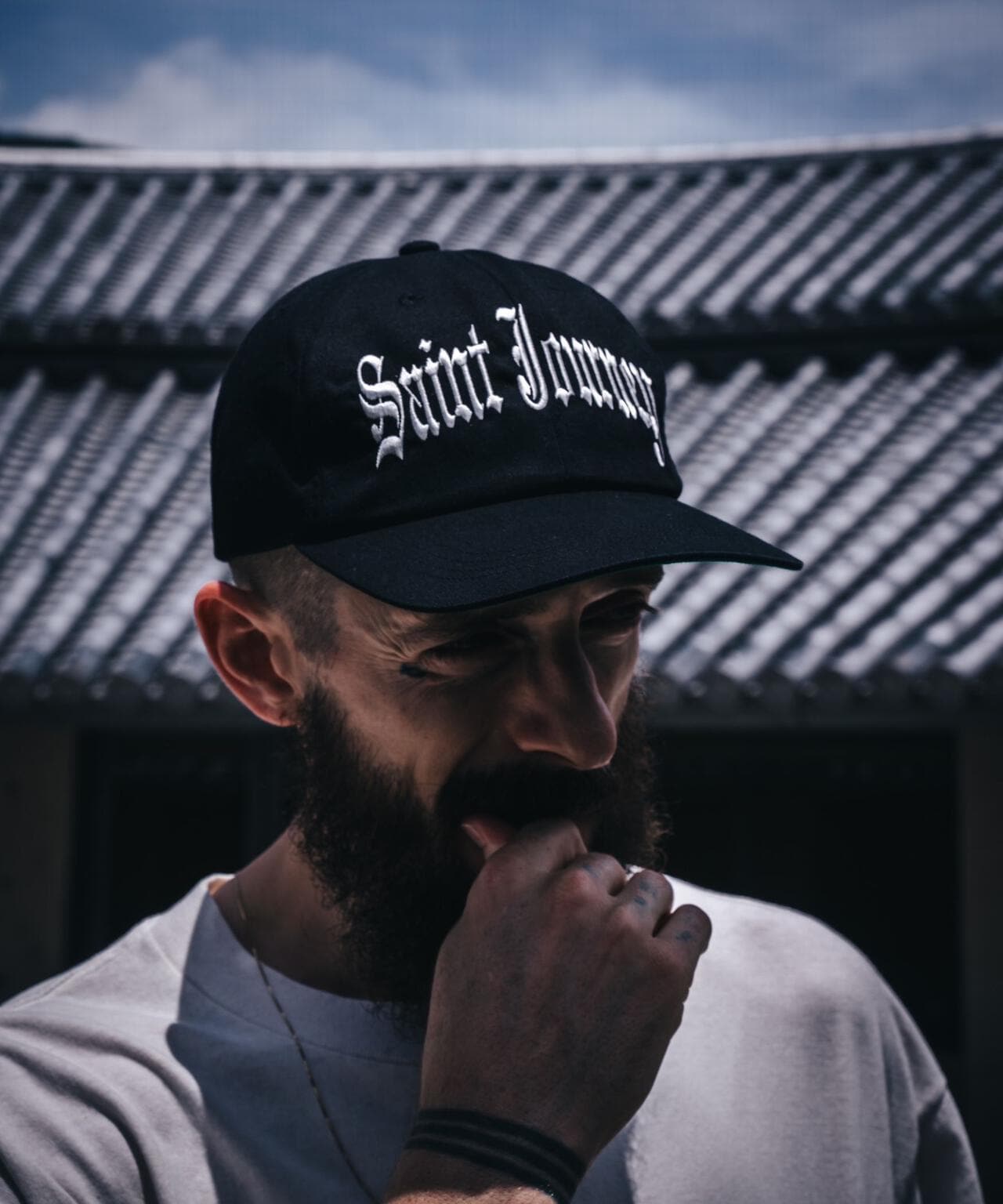 SAINT MICHAEL/セント マイケル/CAP/SAINT JOURNEY/BLACK