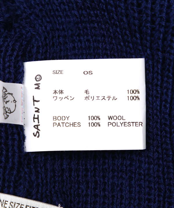 SAINT MICHAEL/セントマイケル/KNIT CAP/SAINT/NAVY