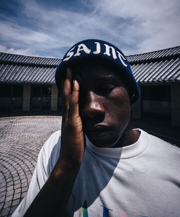 SAINT MICHAEL/セントマイケル/KNIT CAP/SAINT/NAVY