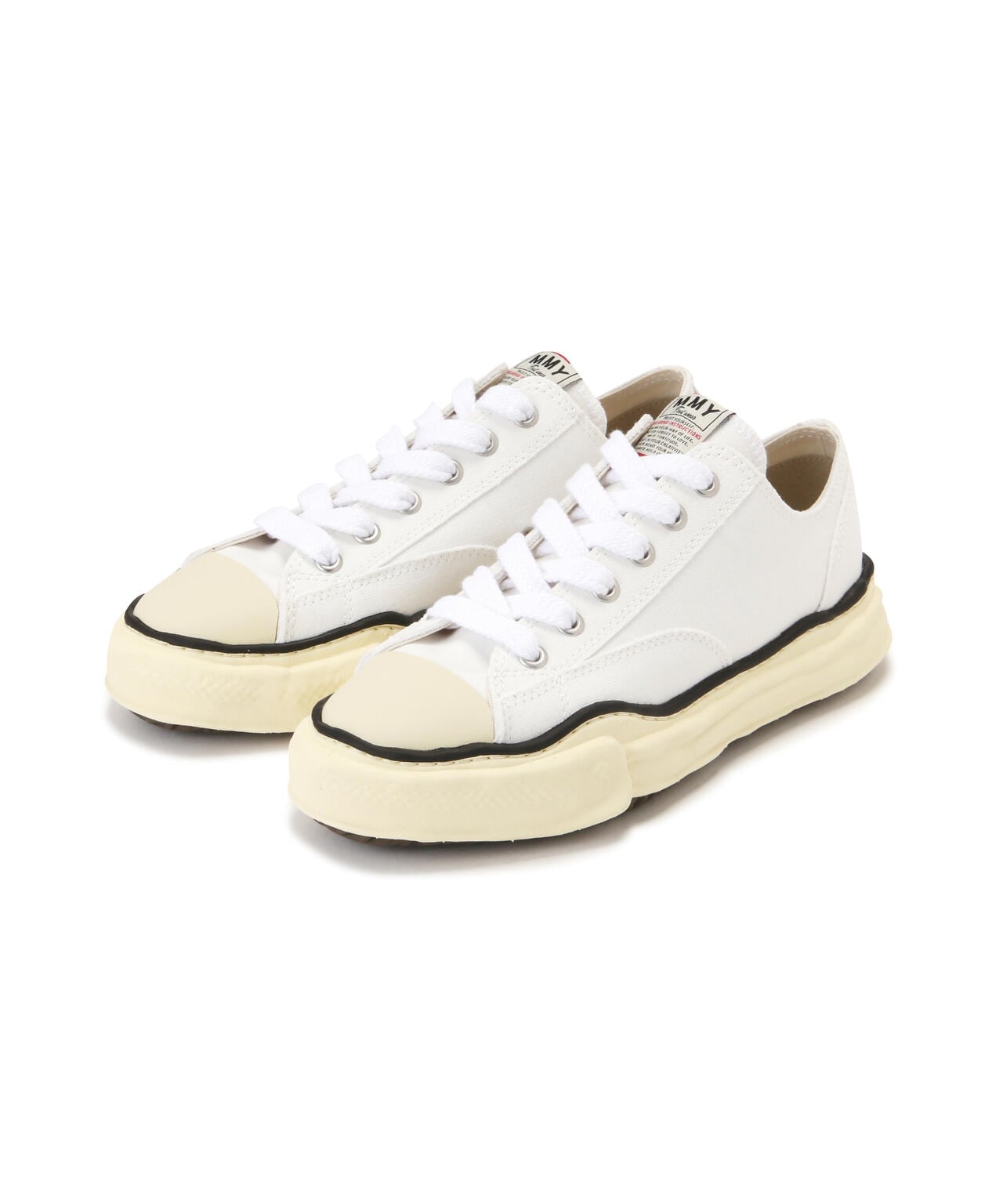 Maison MIHARAYASUHIRO/"PETERSON" VL OG Sole Canvas Low-top Sneaker