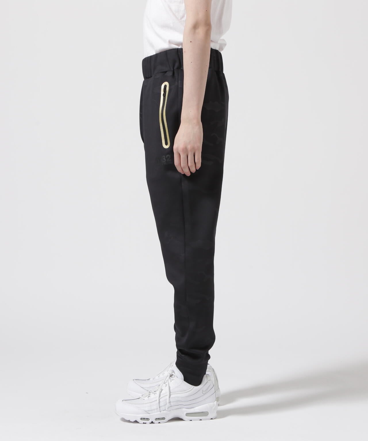 SY32 by SWEETYEARS/DOUBLE KNIT LOGO LONG PANTS | ROYAL FLASH ...