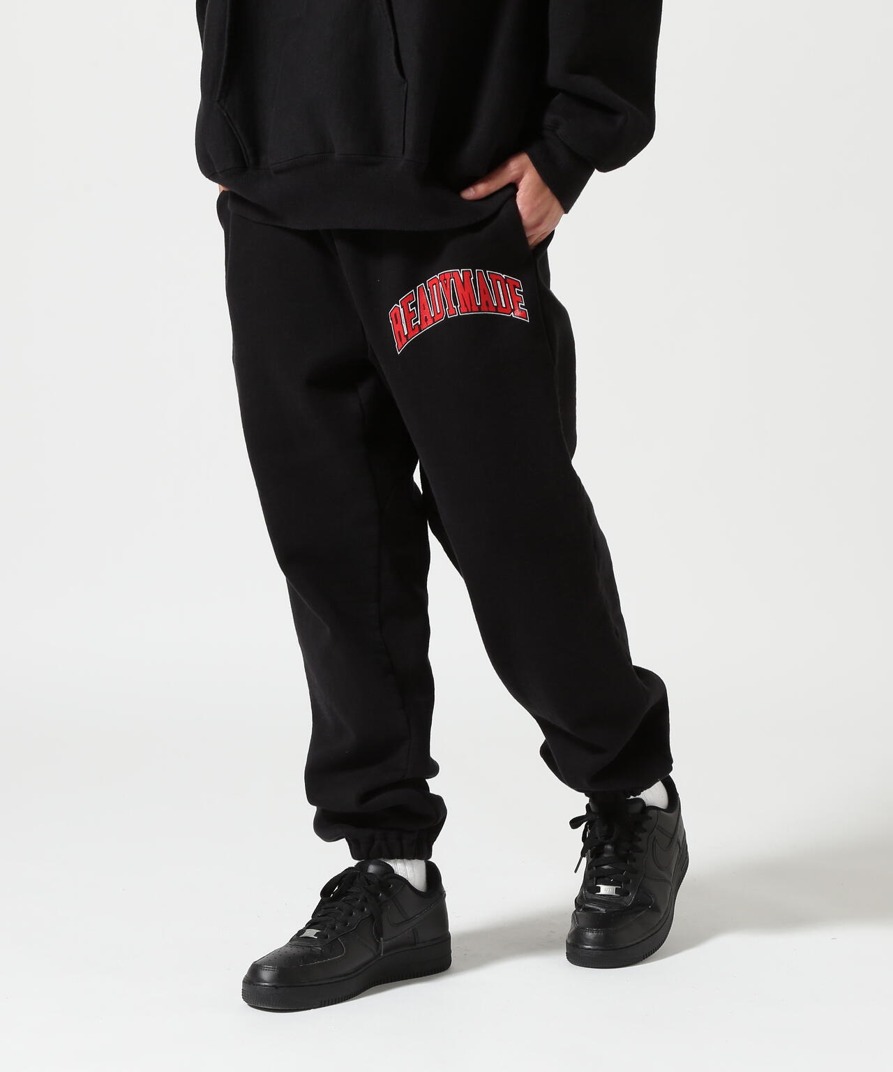 READYMADE/レディーメイド/SWEAT PANTS/BLACK