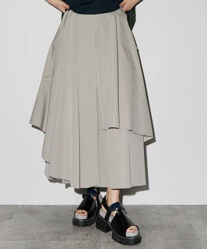 UN3D./アンスリード/ASYMME LAYERED PT/アシンメレイヤードパンツ  