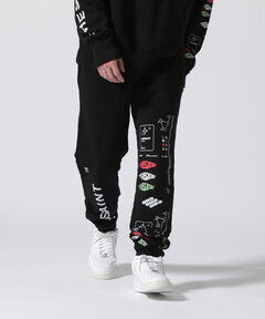 THESAINT MAFIA CLUB/SWEAT EASY PANTS | ROYAL FLASH ( ロイヤル 