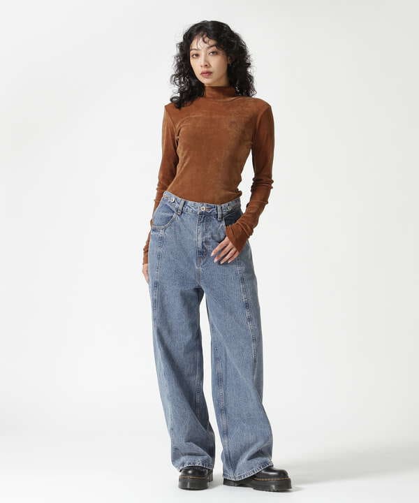 MAISON SPECIAL/メゾンスペシャル/2way Waist Denim Pants