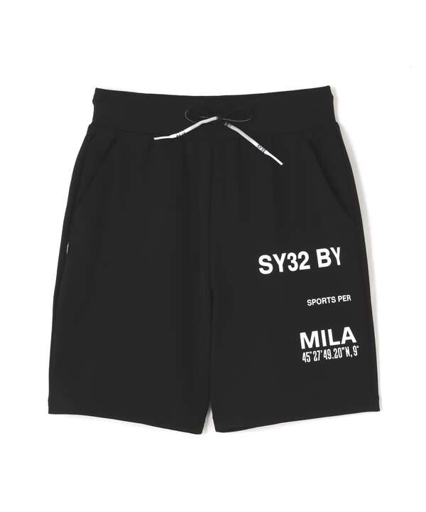 SY32 by SWEETYEARS /エスワイサーティトゥバイ スィートイヤーズ/STRADDLE PRINT SHORT PANTS