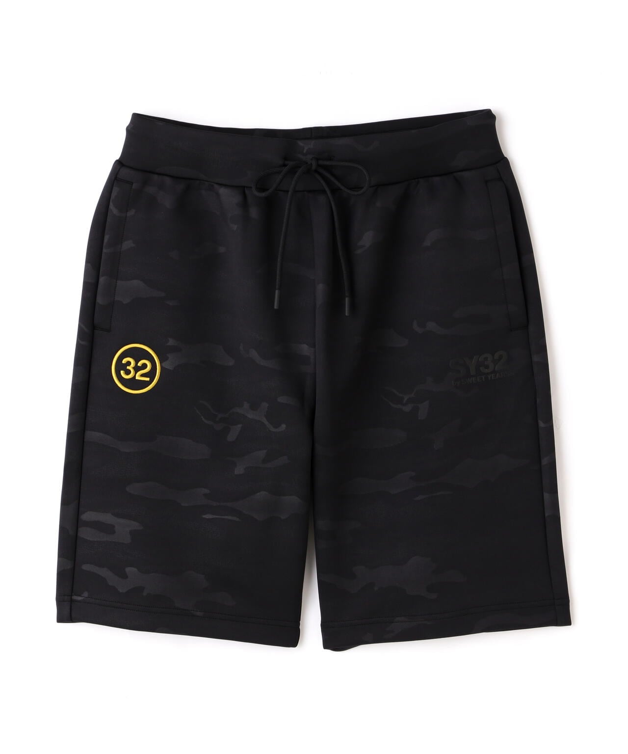 SY32 by SWEET YEARS/DOUBLE KNIT LOGO SHORT PANTS | ROYAL FLASH 