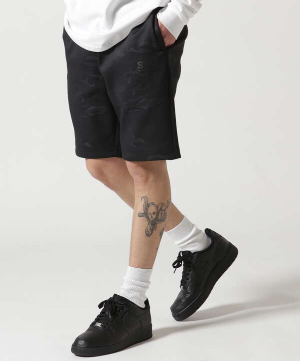 SY32 by SWEET YEARS/DOUBLE KNIT LOGO SHORT PANTS