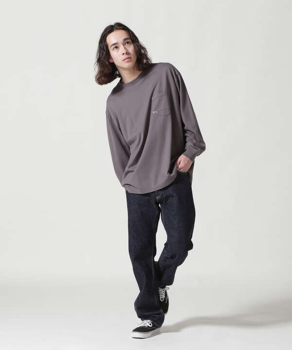 DENHAM/デンハム/7 POCKET LS TEE