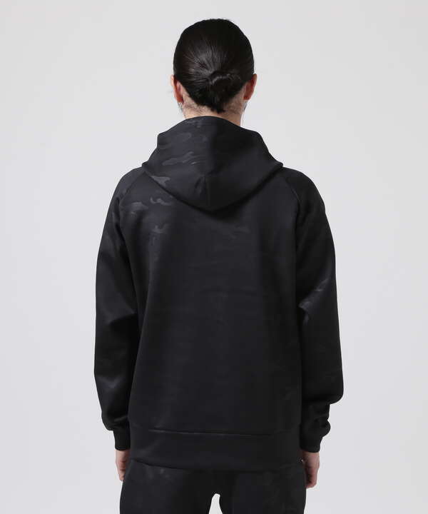 SY32 by SWEETYEARS/DOUBLE KNIT LOGO ZIP HOODIE