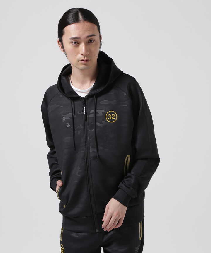 SY32 by SWEETYEARS/DOUBLE KNIT LOGO ZIP HOODIE | ROYAL FLASH ( ロイヤルフラッシュ )  | US ONLINE STORE（US オンラインストア）