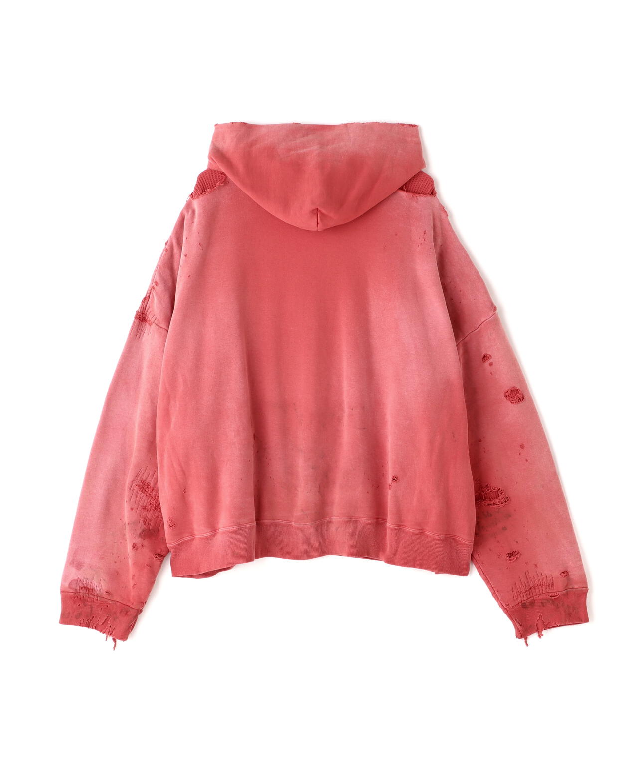 READYMADE/レディーメイド/DOUBLE FACE HOODIE/RED