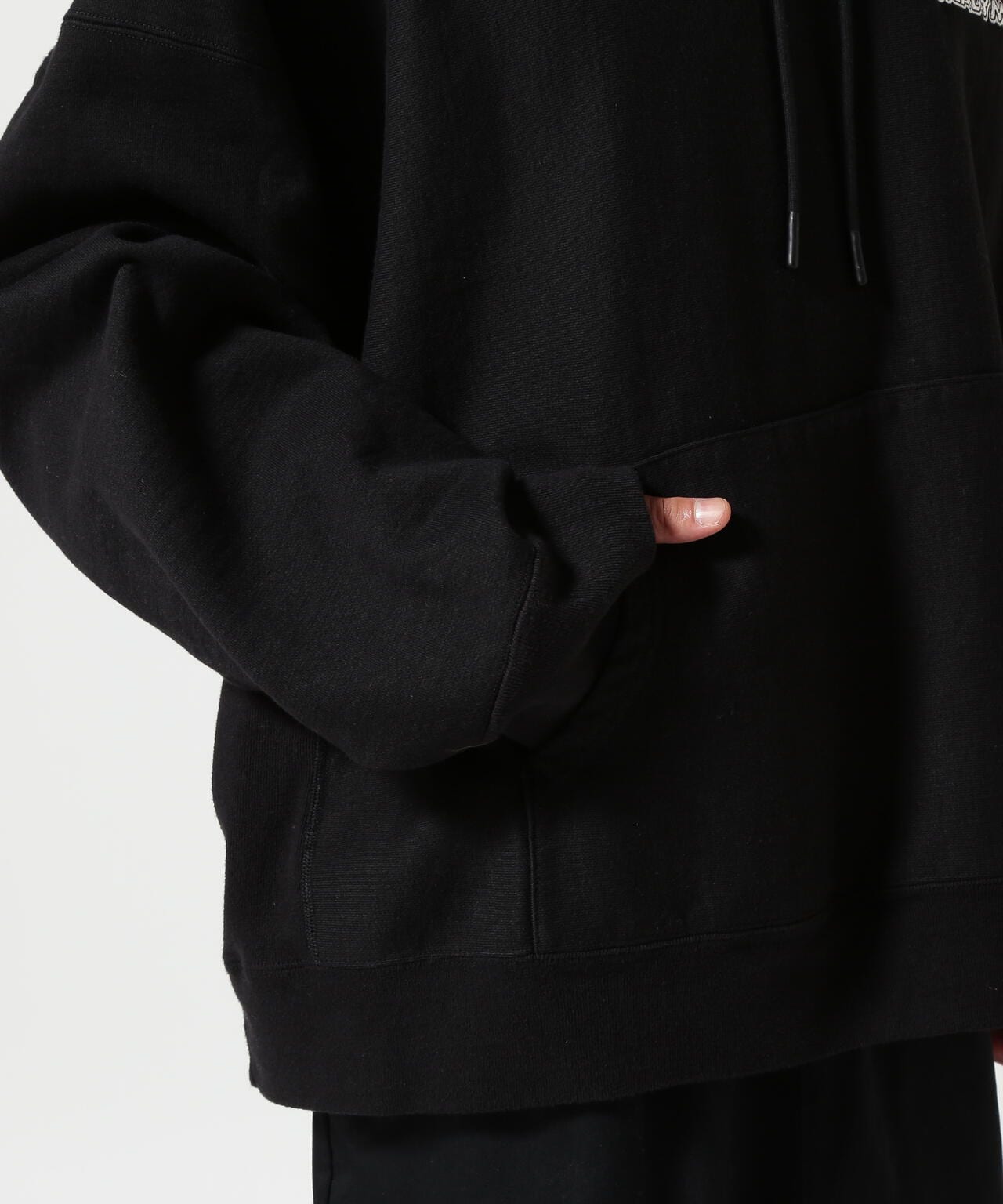 READYMADE/レディーメイド/BIG HOODIE LOGO/BLACK