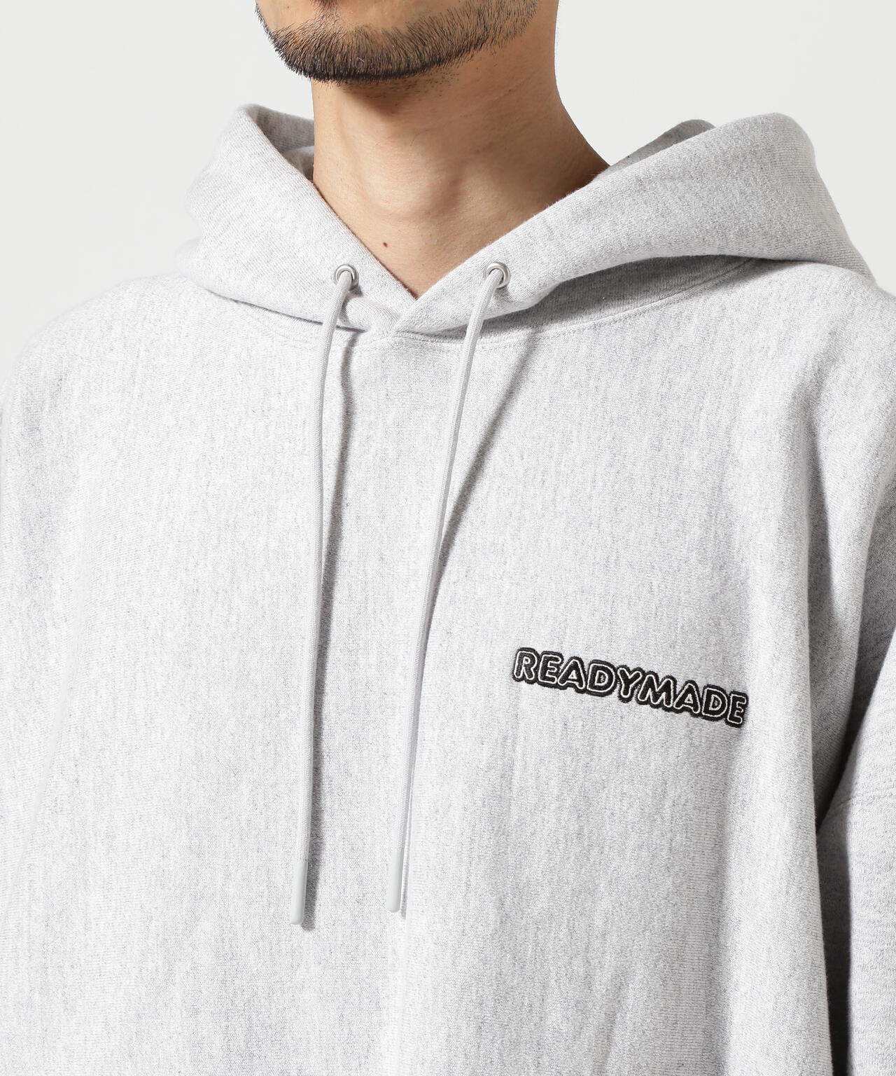 READYMADE/レディーメイド/BIG HOODIE LOGO/GRAY