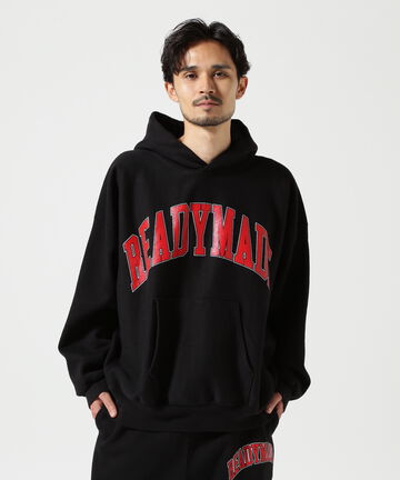 READYMADE/レディーメイド/HOODIE ARCH LOGO/BLACK