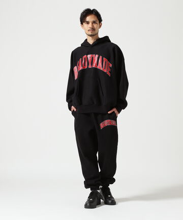 READYMADE/レディーメイド/HOODIE ARCH LOGO/BLACK