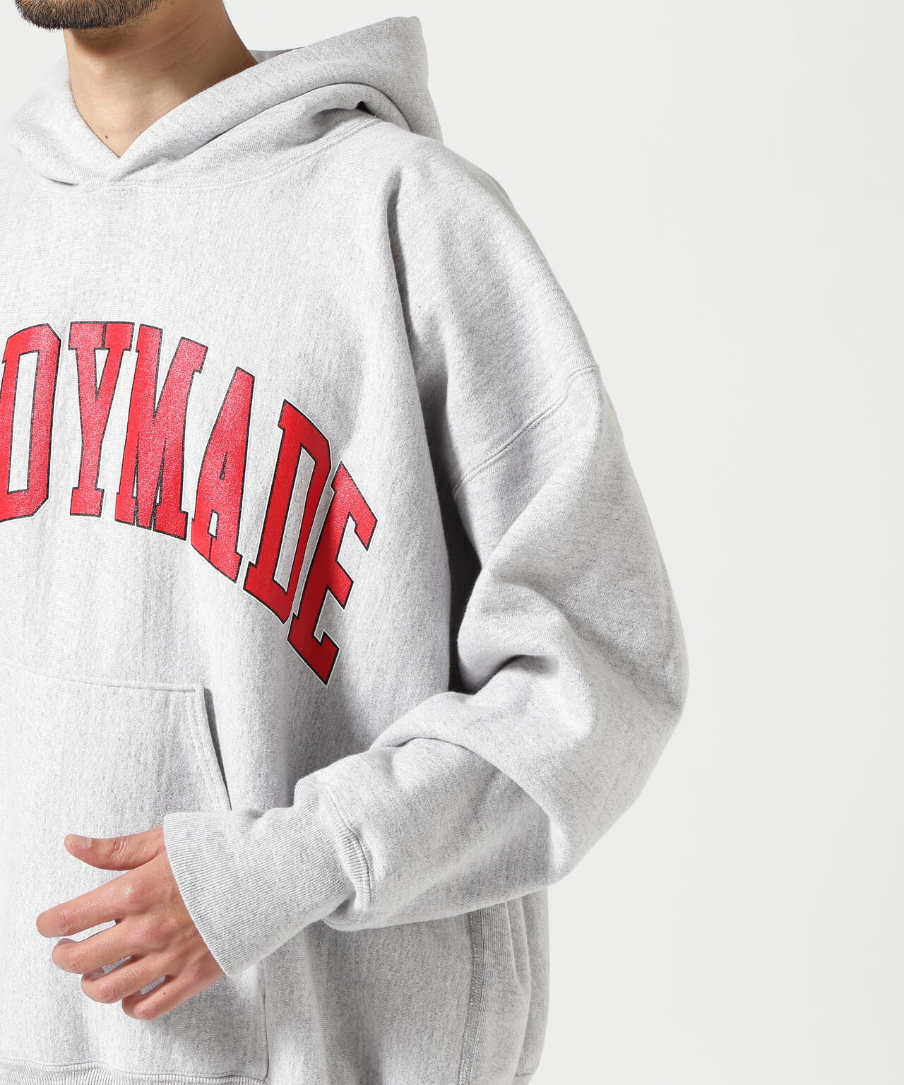 READYMADE/レディーメイド/HOODIE ARCH LOGO/GRAY