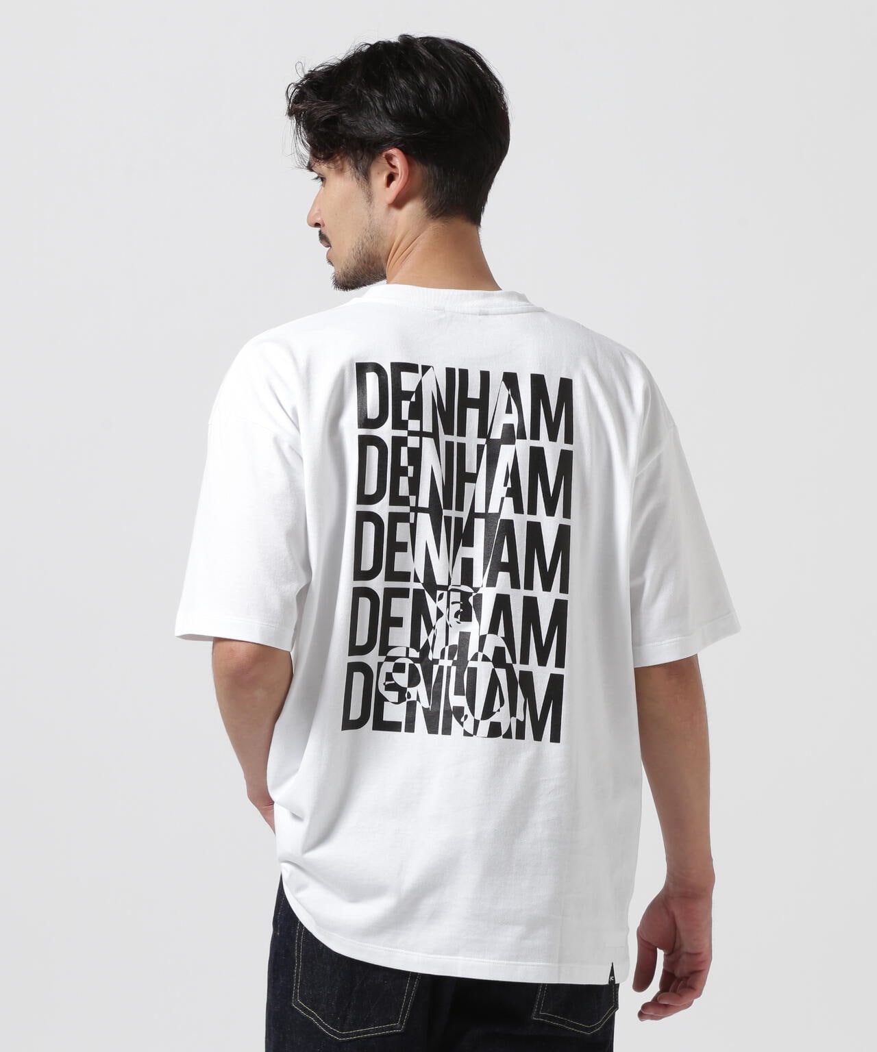 DENHAM/デンハム/TOKYO DENHAM AND SCISSORS TEE