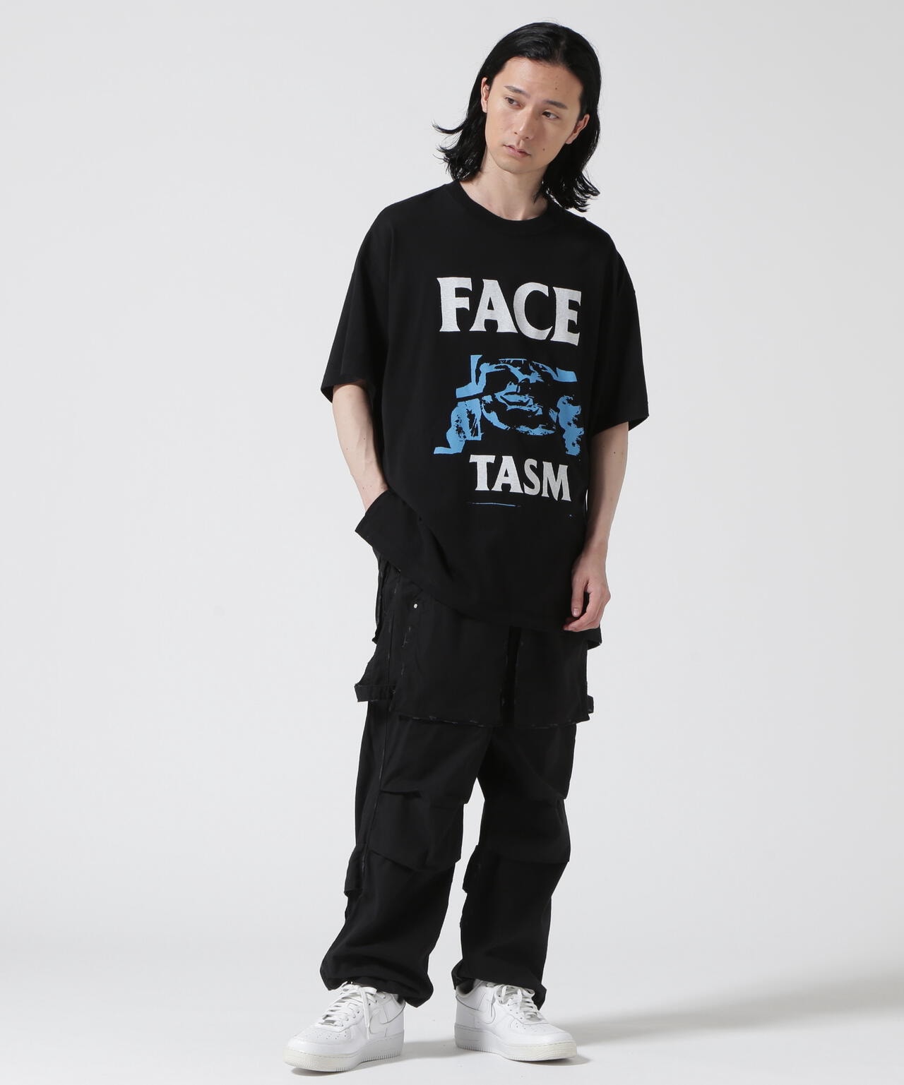 FACETASM/ファセッタズム/別注 BLACK FLAG BIG TEE | ROYAL FLASH ( ロイヤルフラッシュ ) | US  ONLINE STORE（US オンラインストア）