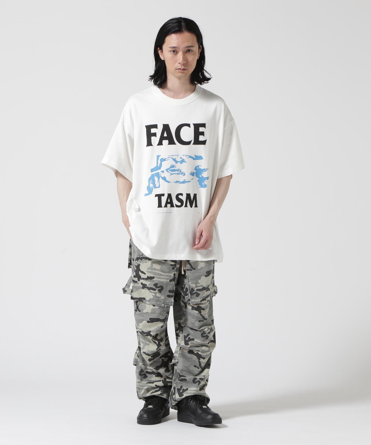 FACETASM/ファセッタズム/別注 BLACK FLAG BIG TEE | ROYAL FLASH ( ロイヤルフラッシュ ) | US  ONLINE STORE（US オンラインストア）