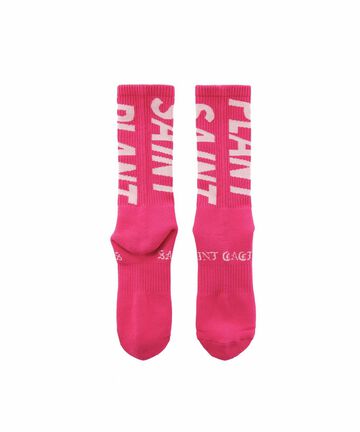 SAINT MICHAEL/セントマイケル/CP_SOCKS/SNT PLANT/PINK