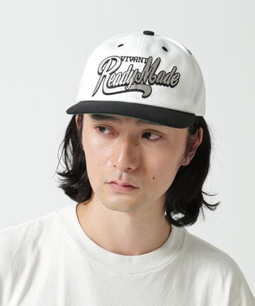 READYMADE/レディーメイド/TWO TONE CAP/WHITE