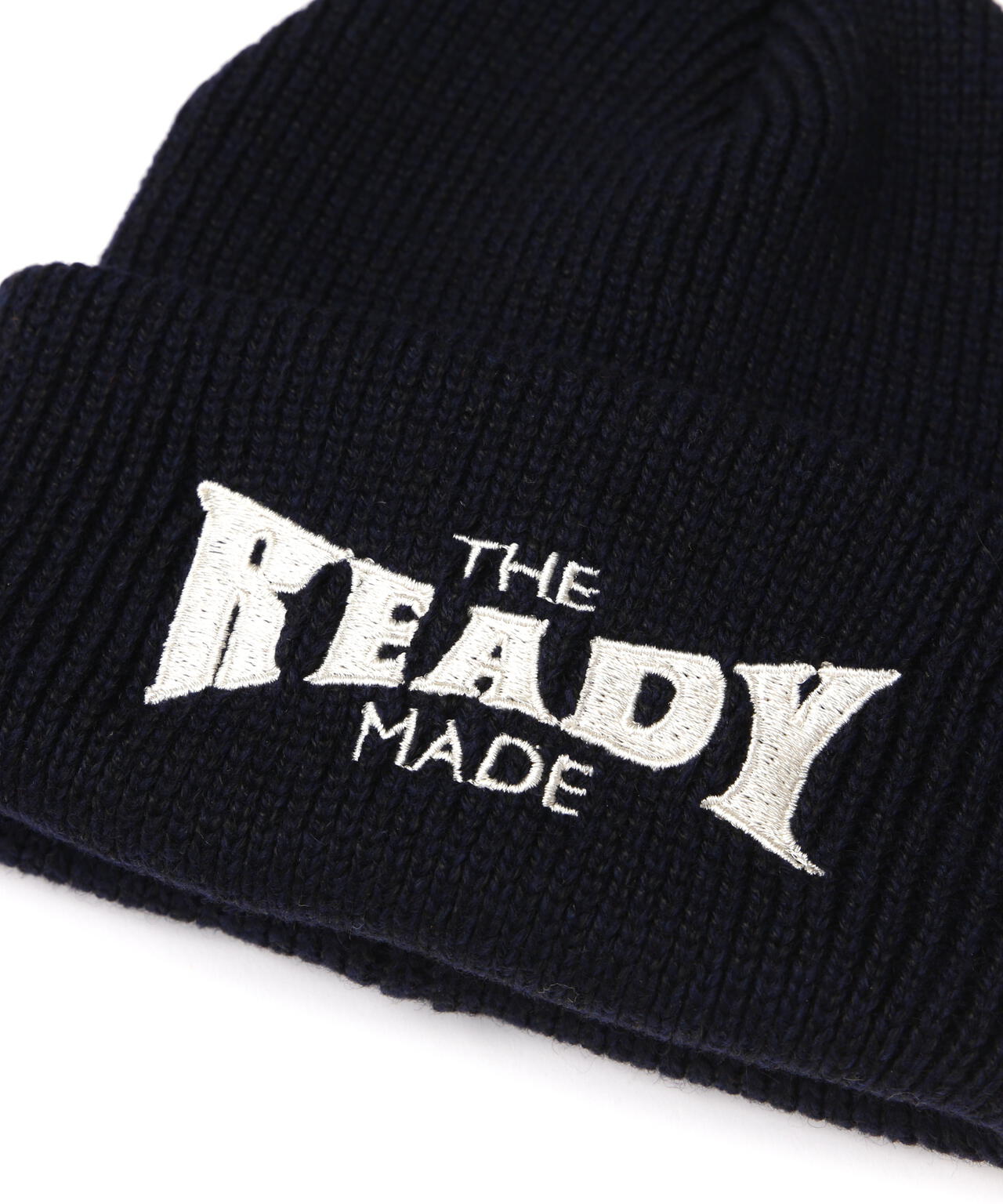 READYMADE/レディーメイド/RECYCLE WOOL KNT CAP/BLACK