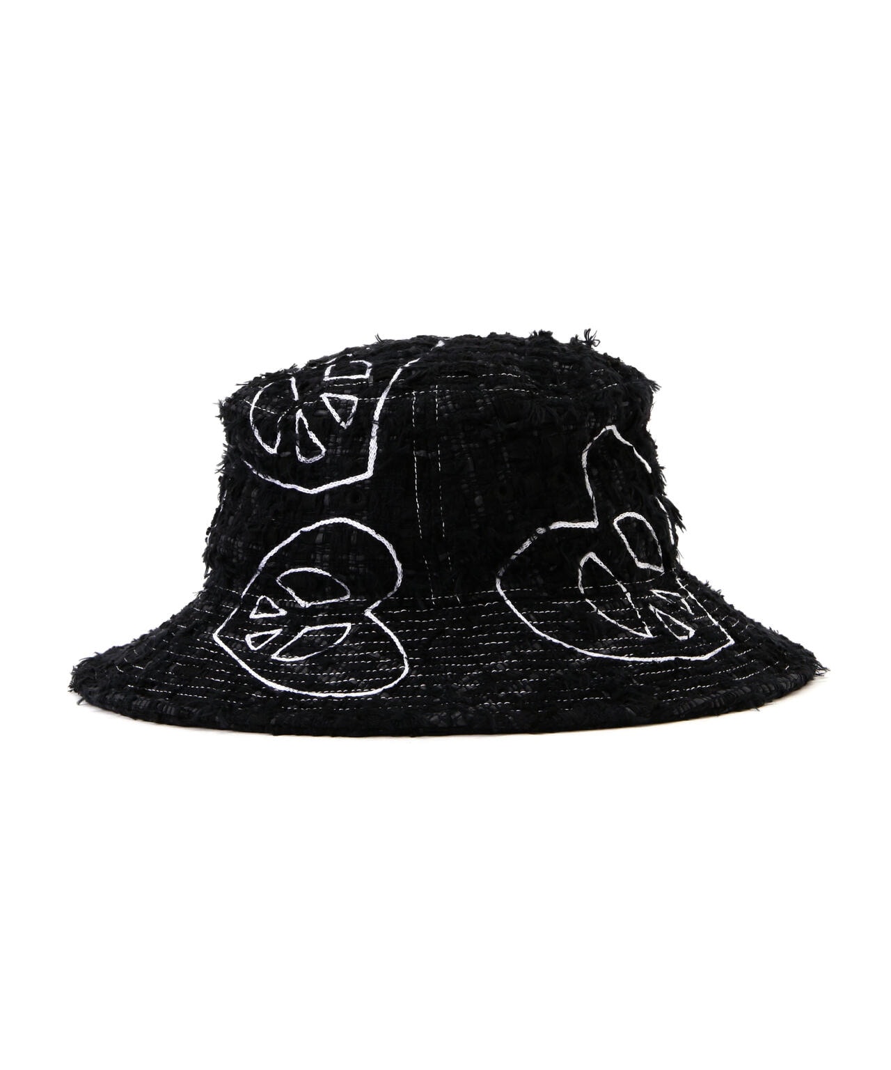 READYMADE/レディーメイド/TWEED BUCKET HAT/BLACK