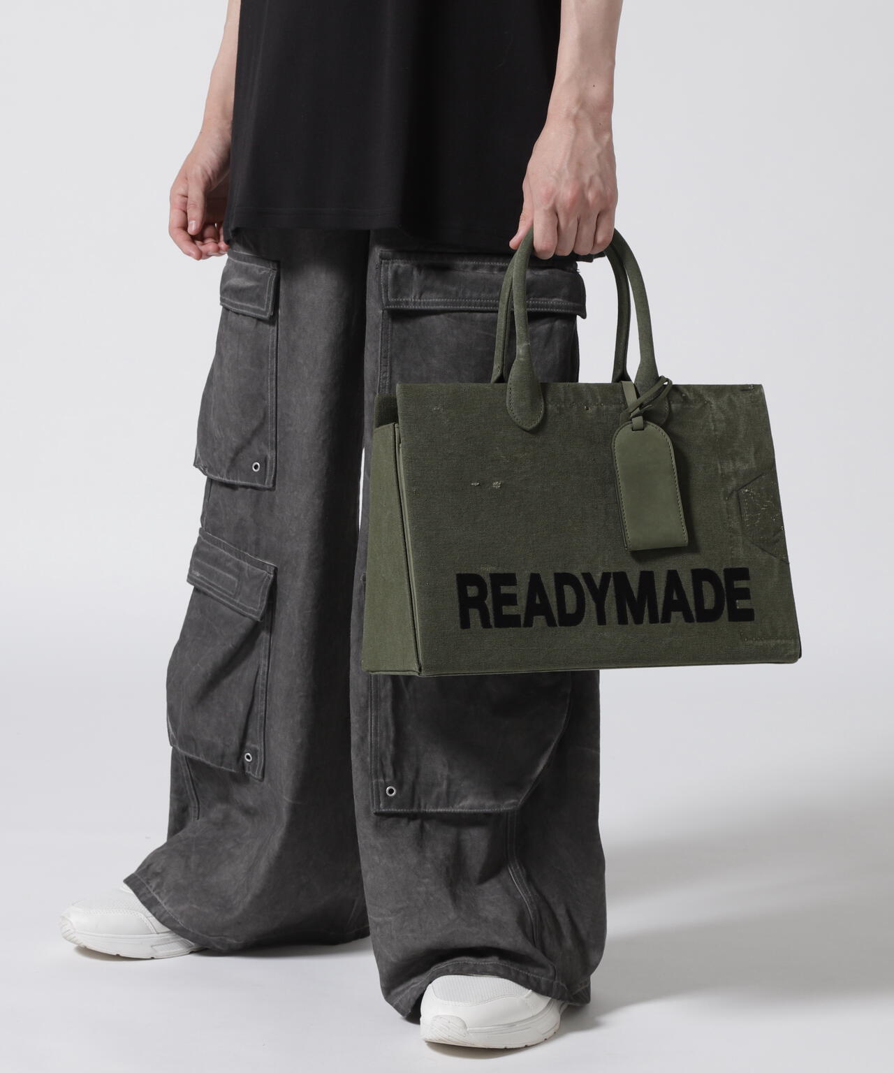 READYMADE/レディーメイド/SHOPPING BAG 35/KHAKI