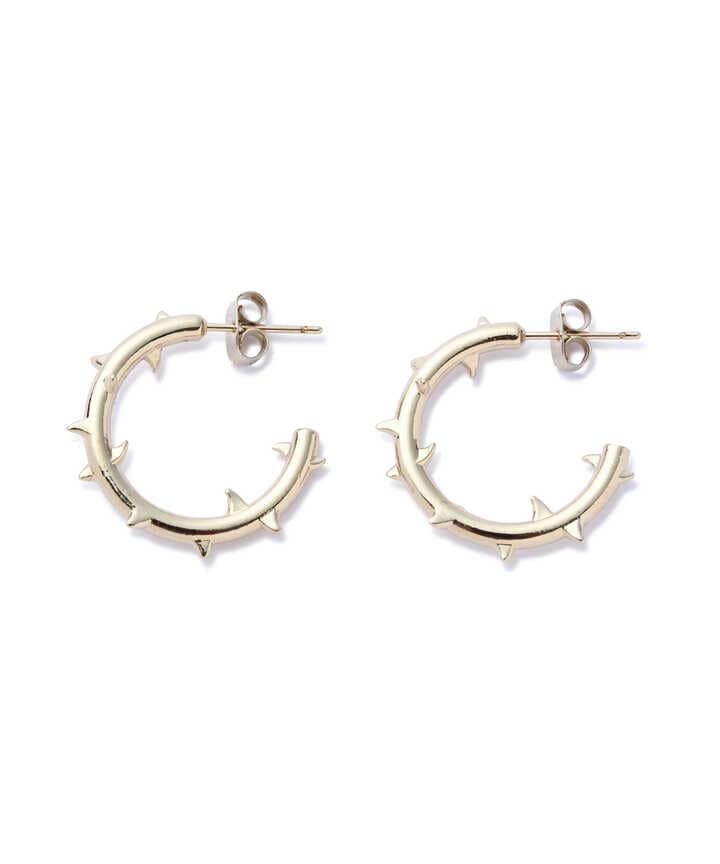 JUSTINE CLENQUET/HIRSCHY EARRINGS/Silver