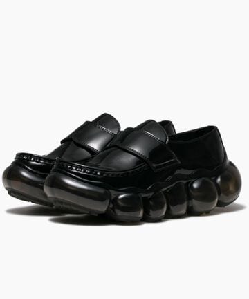 grounds/グラウンズ/別注 JEWELRY LOAFER BLACK