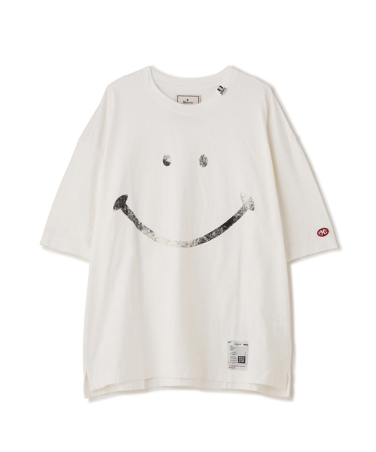 Maison MIHARAYASUHIRO/メゾン ミハラヤスヒロ/Smily Face Printed Tee