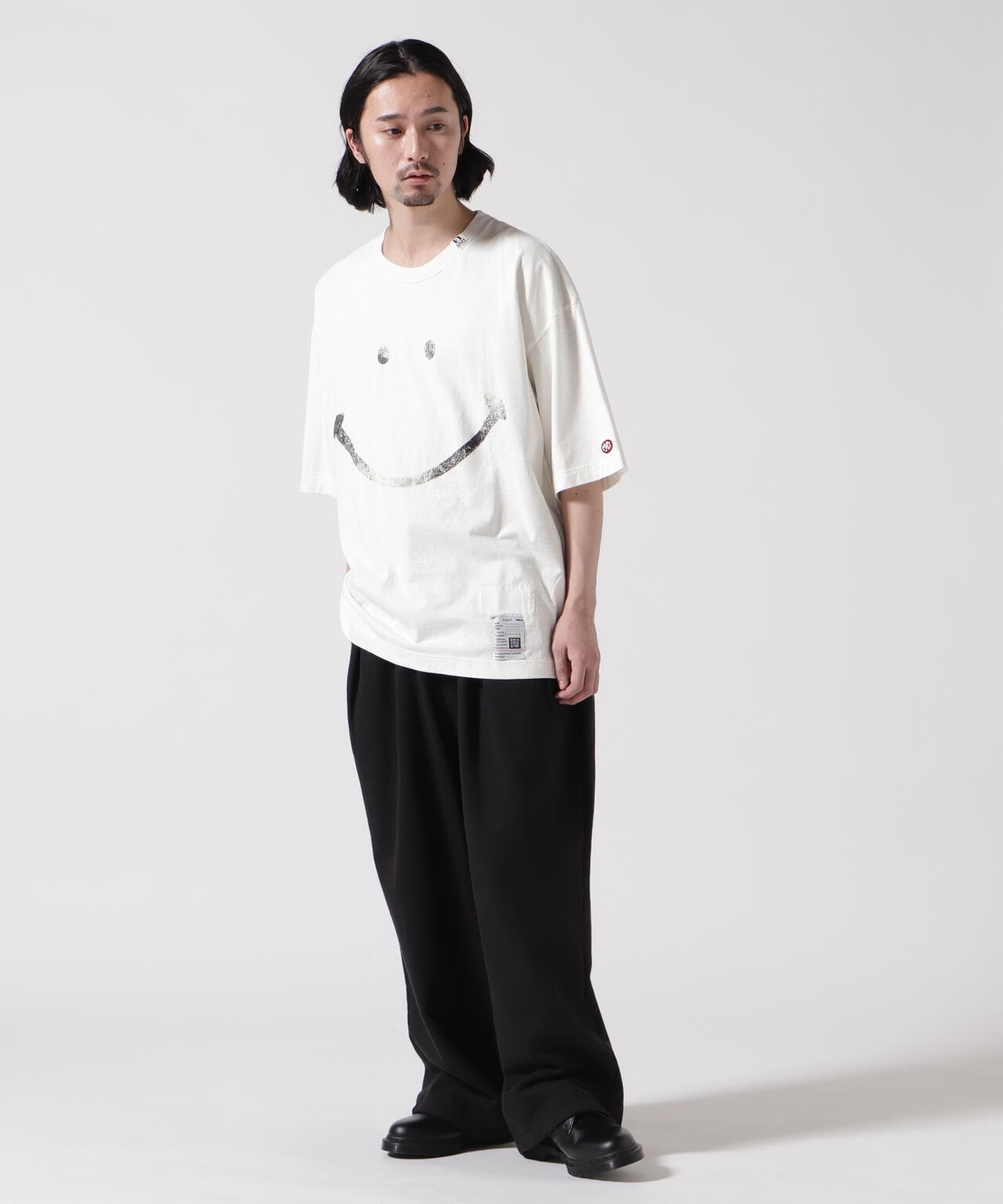 Maison MIHARAYASUHIRO/メゾン ミハラヤスヒロ/Smily Face Printed Tee